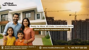 Ready-to-move vs under-construction homes comparison 2025