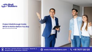Project walkthrough highlighting key checks before buying a property