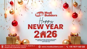Welcoming the New Year with new homes, new hopes, and new opportunities by ModiBuilders