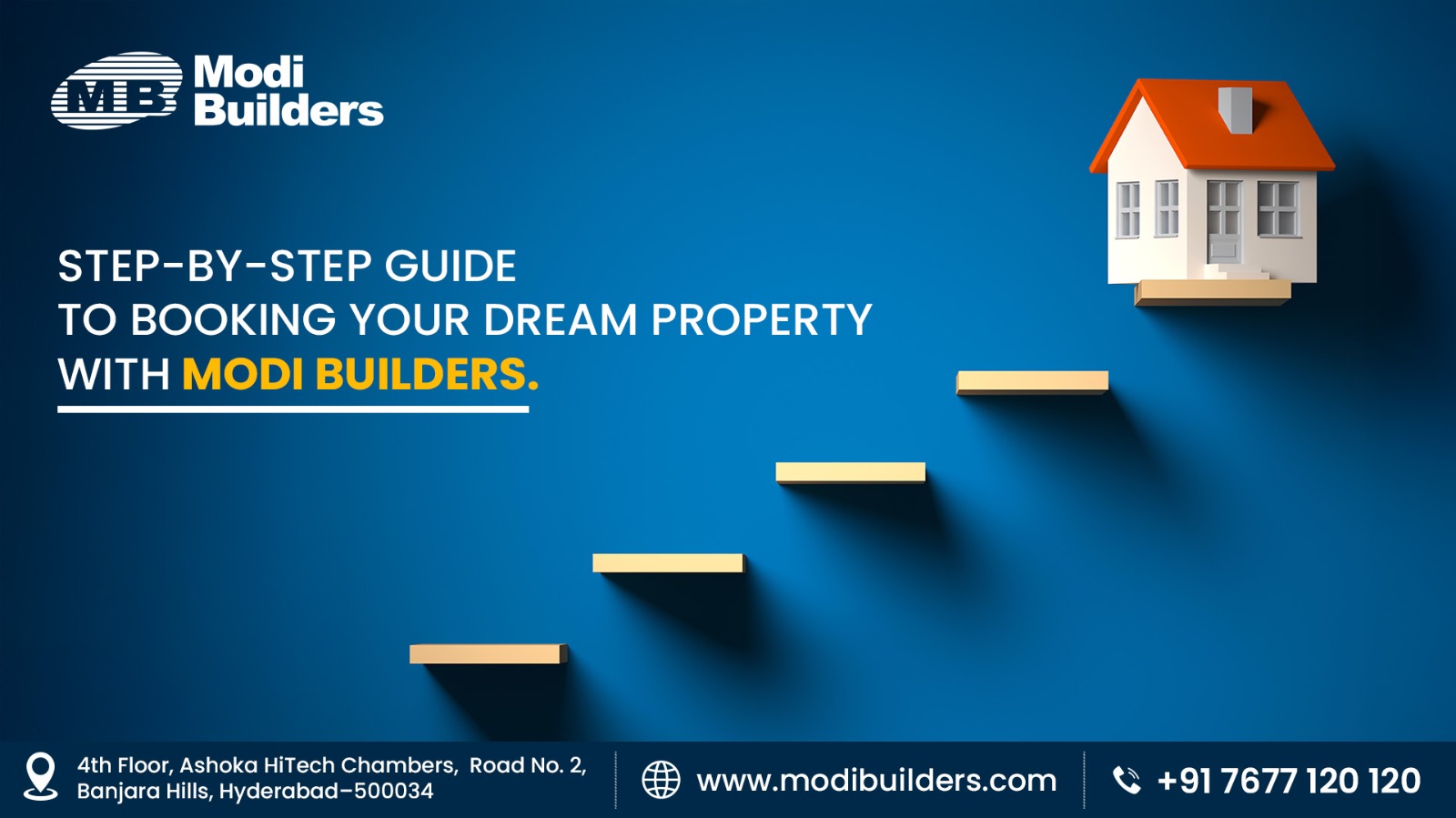 Step-by-Step Guide to Booking Your Dream Property with ModiBuilders