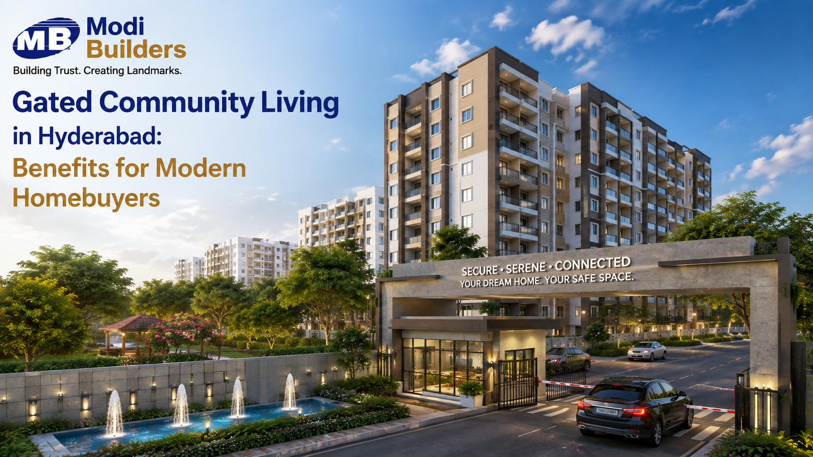 Gated Community Living in Hyderabad: Benefits for Modern Homebuyers