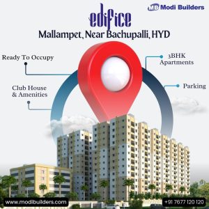 Aerial view of Hyderabad’s expanding suburbs showcasing new real estate developments driven by the city's rapid growth.